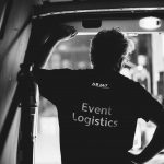 ab247 Event Logistics director Tony delivery truck