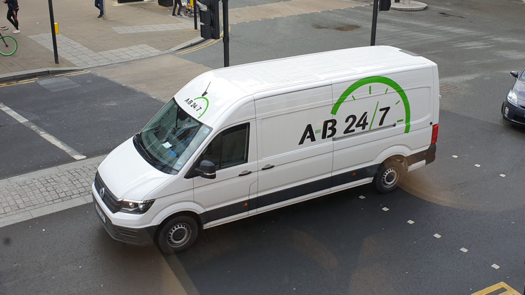 New Urgent Delivery Vans - AB247 - London 01
