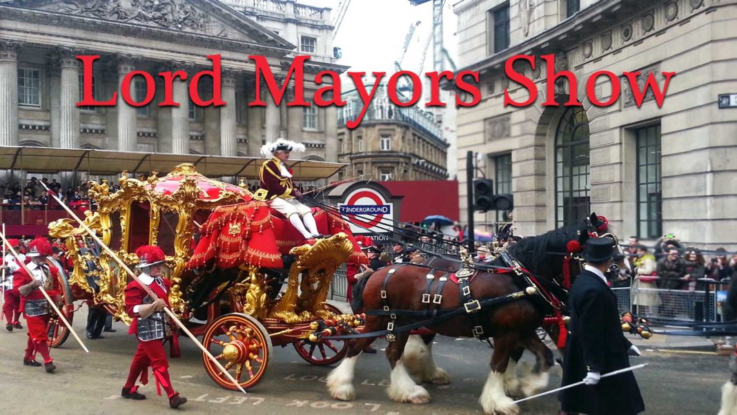 event transportation for the lord mayors show