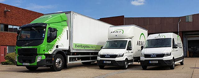 AB247 Event Transport 01 Photo of Event Transport Truck, Luton, and Van