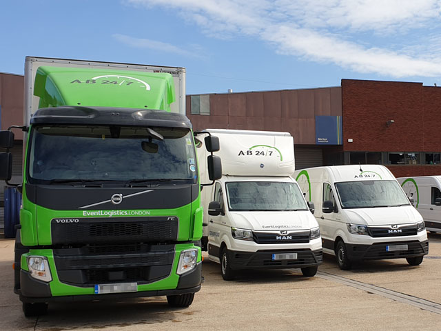 photo of our Edinburgh Fringe transport fleet