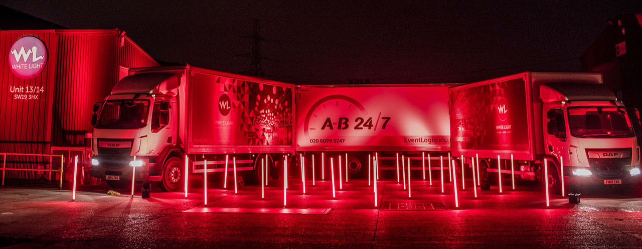 AB247 & White Light Light It In Red installation